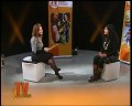 Hanni mit Frau Francisco im Studio von Tide Tv